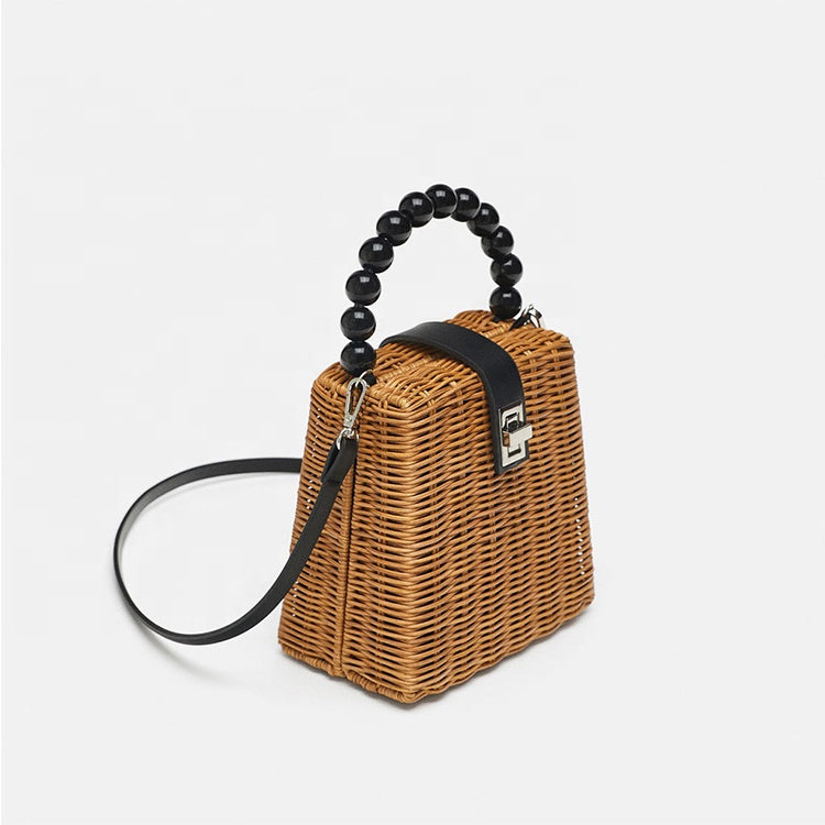 CHLOE / WOVEN BOX BAG