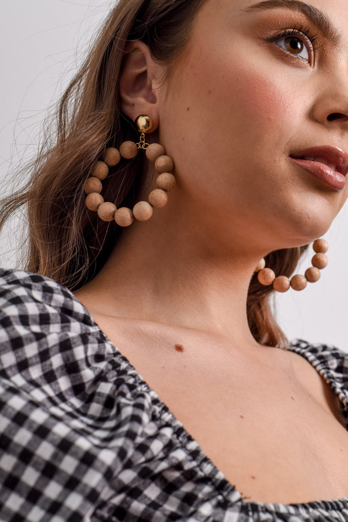 GRACIE / WOODEN HOOPS